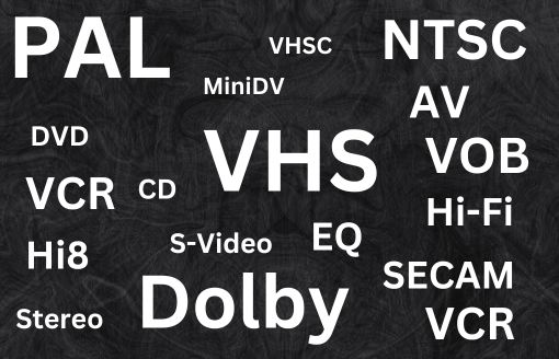 minidv hi8 video8